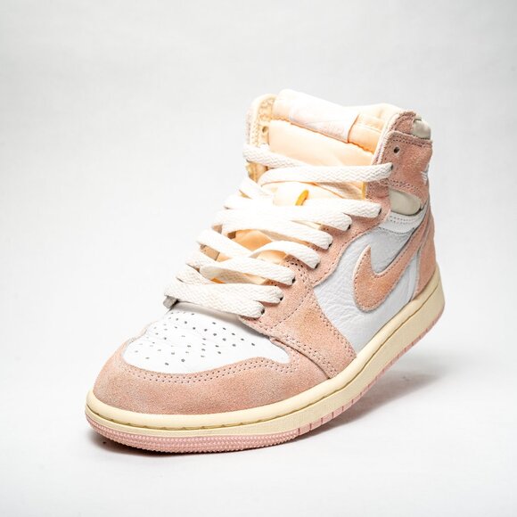 Size 5.5 - Air Jordan 1 Retro OG High Washed Pink W - Picture 1 of 8